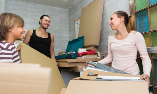 Office removals team planning a move in Hampstead
