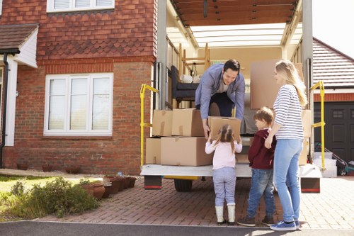 A reliable Hampstead moving team managing a smooth property transition