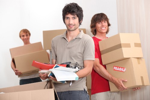 Careful packing and furniture protection during a local move in Hampstead