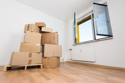 Unpacking and room setup after a Hampstead relocation