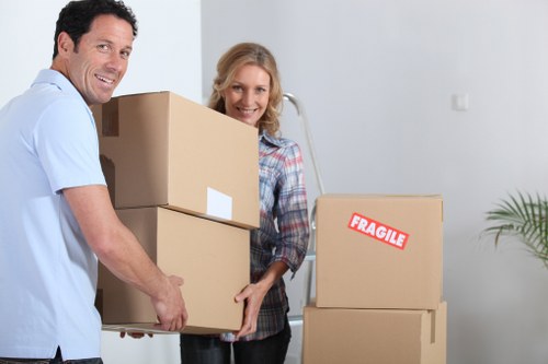 Professional removal van support for Hampstead moves